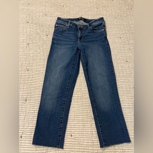 GAP Denim Classic Straight Raw Hem Crop Jeans Worn only for 3 months 27P/4P